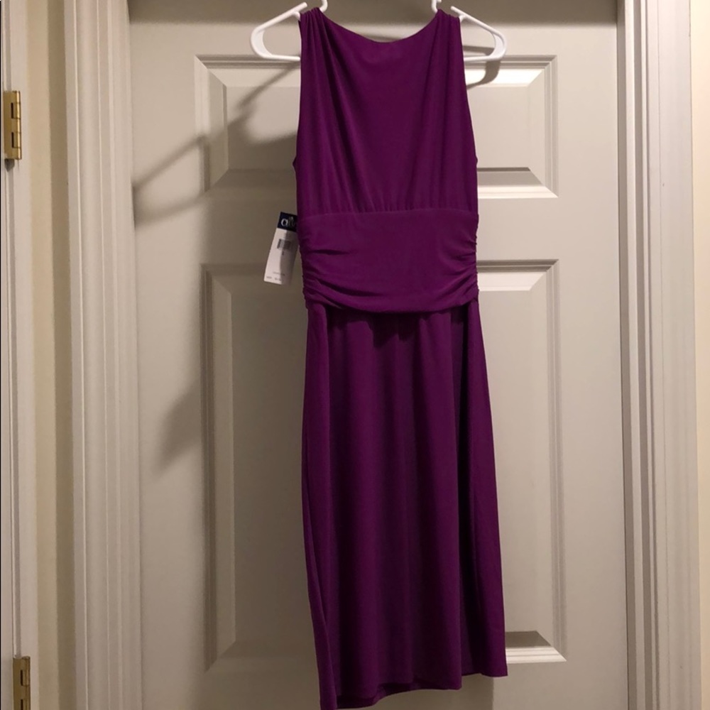 Chaps Magenta Dress NWT Small - Picture 2 of 8